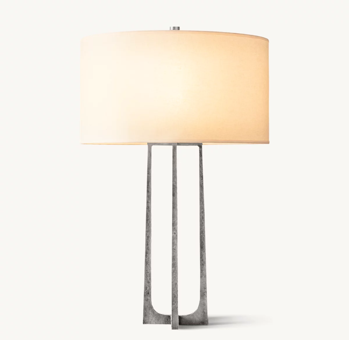 WRIGHT TABLE LAMP - Hammered Pewter