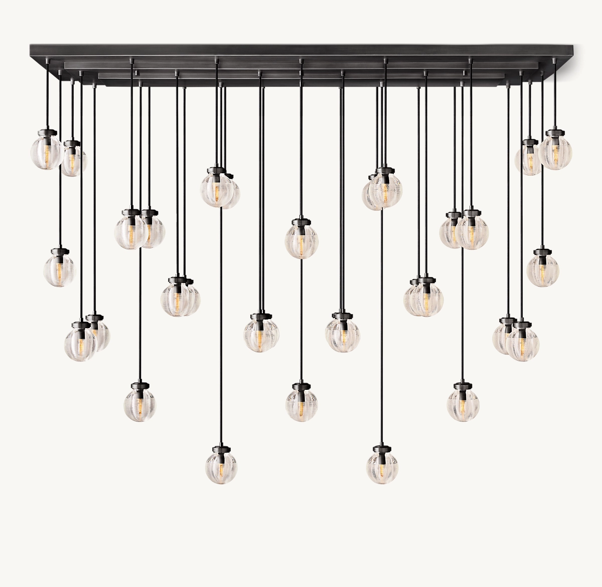 PEARL RECTANGULAR CHANDELIER 72