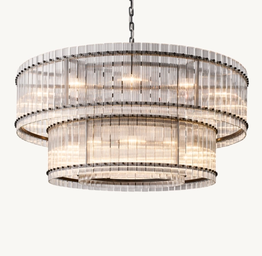 SAN MARCO TWO-TIER ROUND CHANDELIER 60