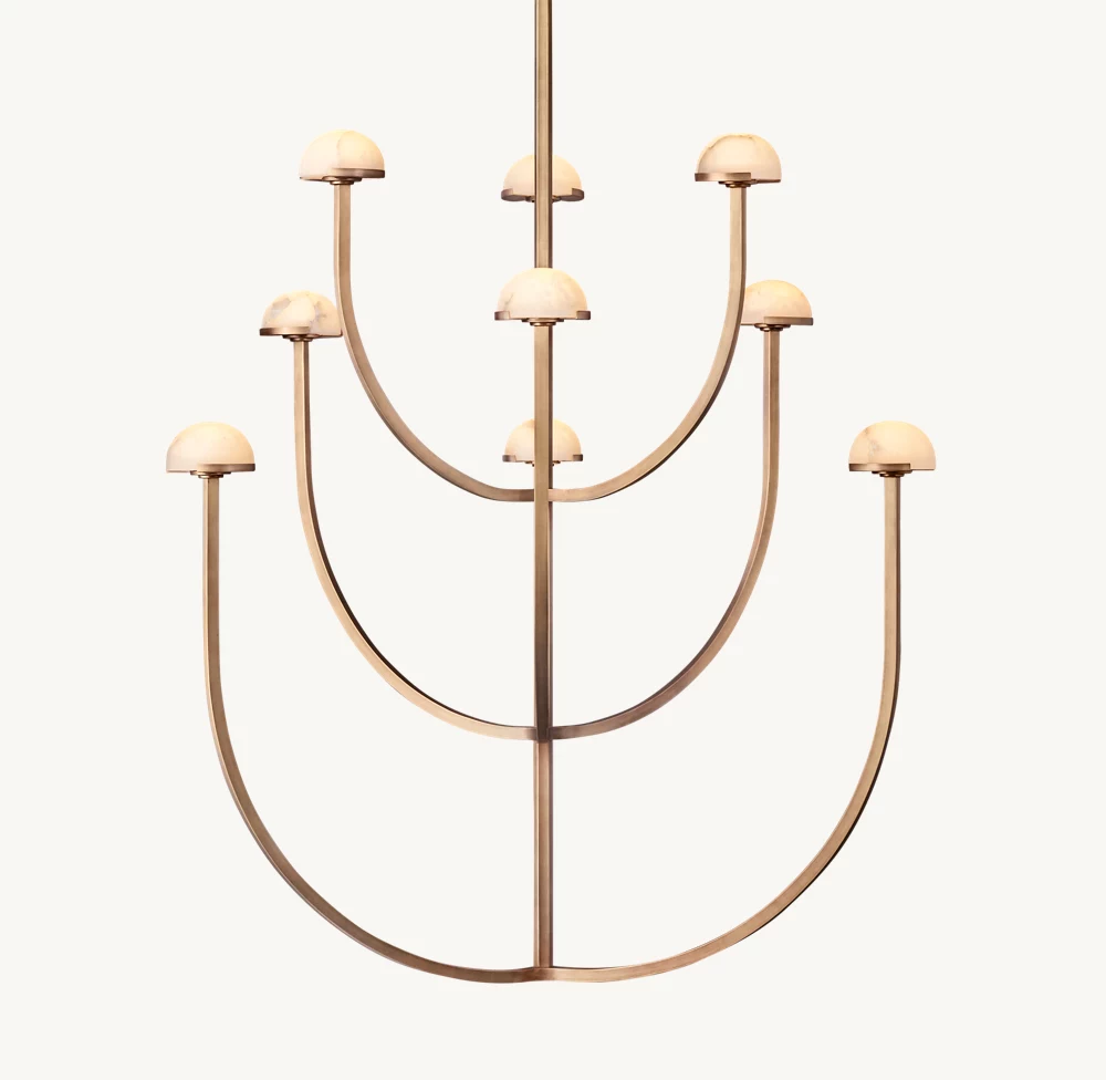 PEDRA ROUND CHANDELIER 40