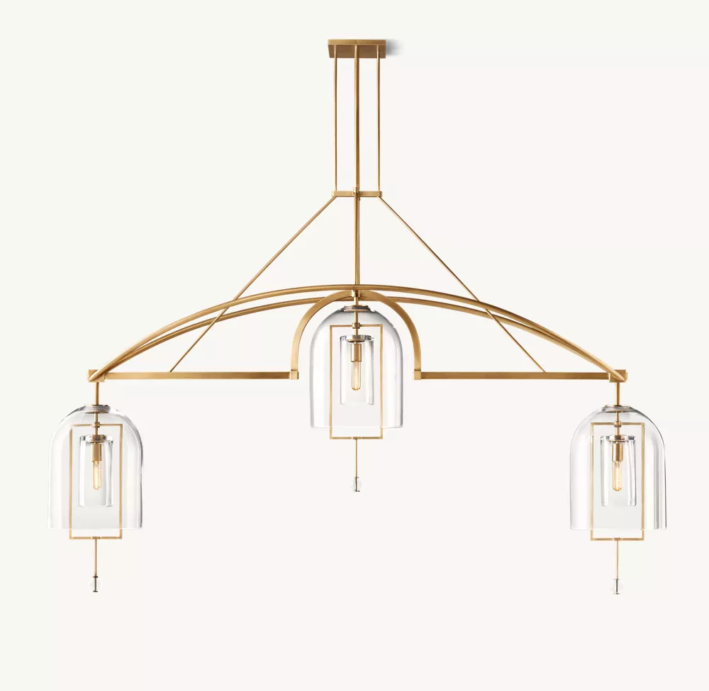 FULCRUM GRAND LINEAR CHANDELIER 85