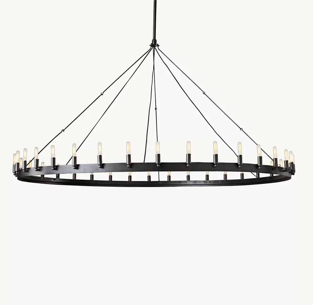 CAMINO VINTAGE FILAMENT ROUND CHANDELIER 73