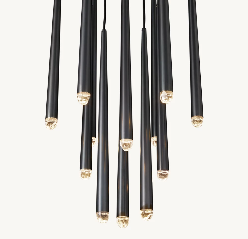 AQUITAINE ROUND CHANDELIER 24