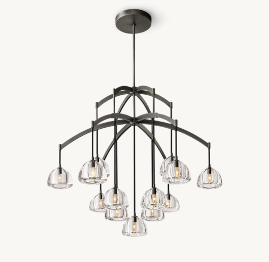HEMISPHERE ROUND CHANDELIER 48