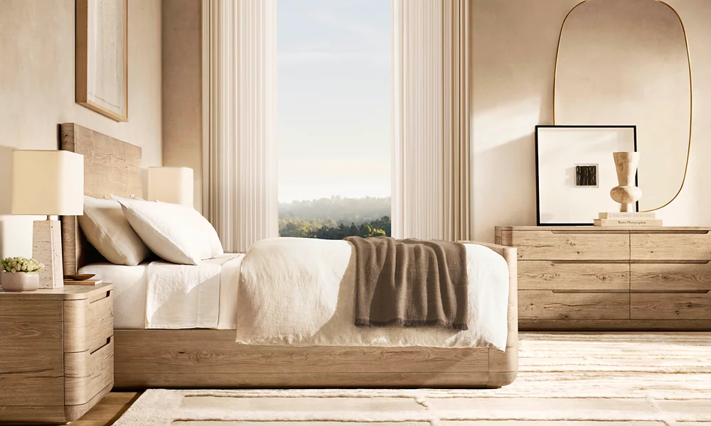 TALLADO CLASSICO TRAVERTINE CONVEX TABLE LAMP - Image 6