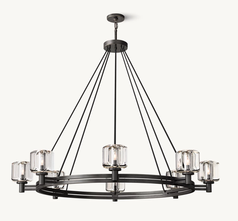 DEMARET ROUND CHANDELIER 48