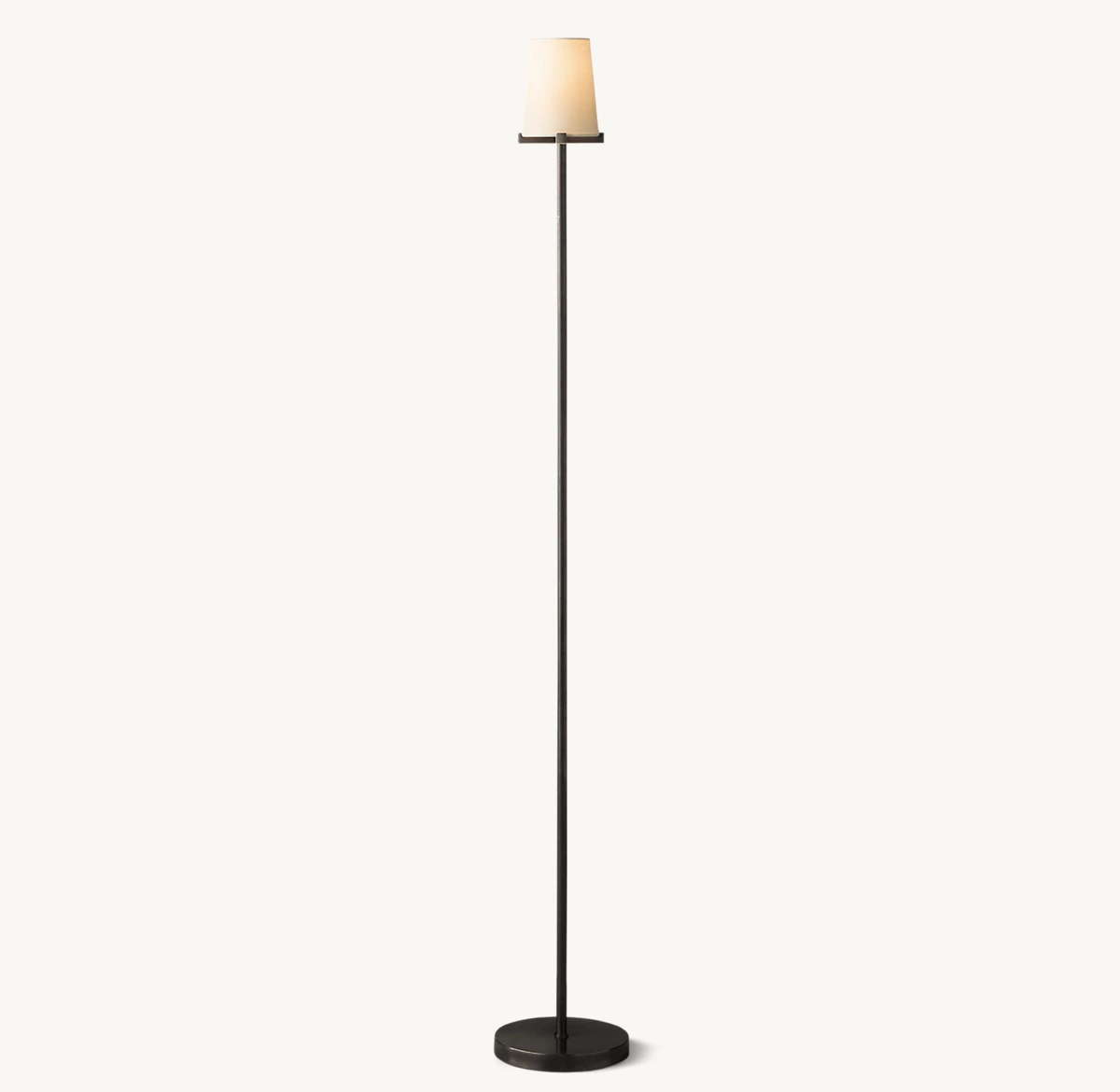 PAUILLAC FABRIC SHADE FLOOR LAMP - Bronze