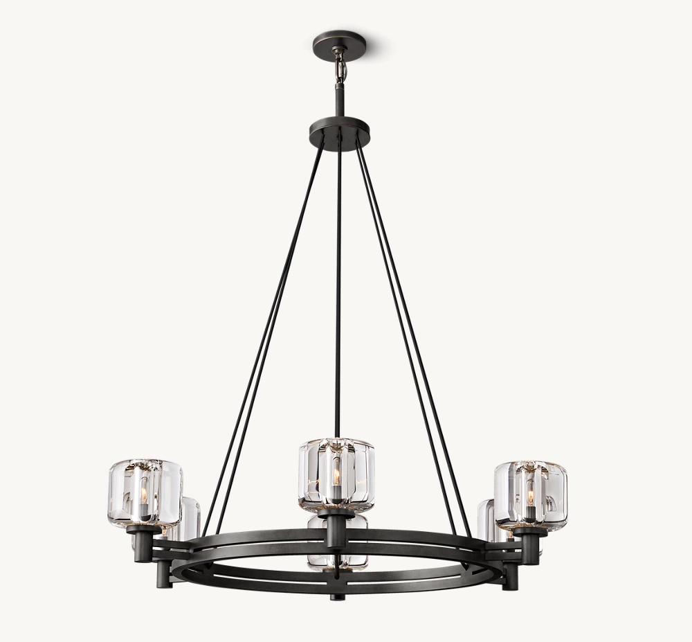 DEMARET ROUND CHANDELIER 36