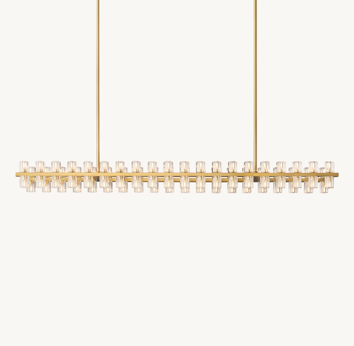 ARCACHON LED RECTANGULAR CHANDELIER 72