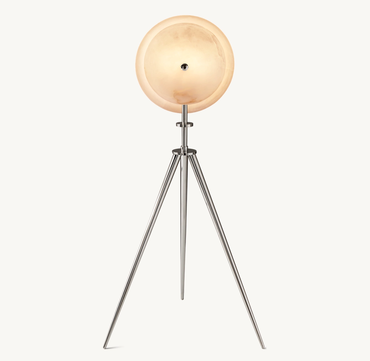MERIDIAN FLOOR LAMP - Satin Nickel