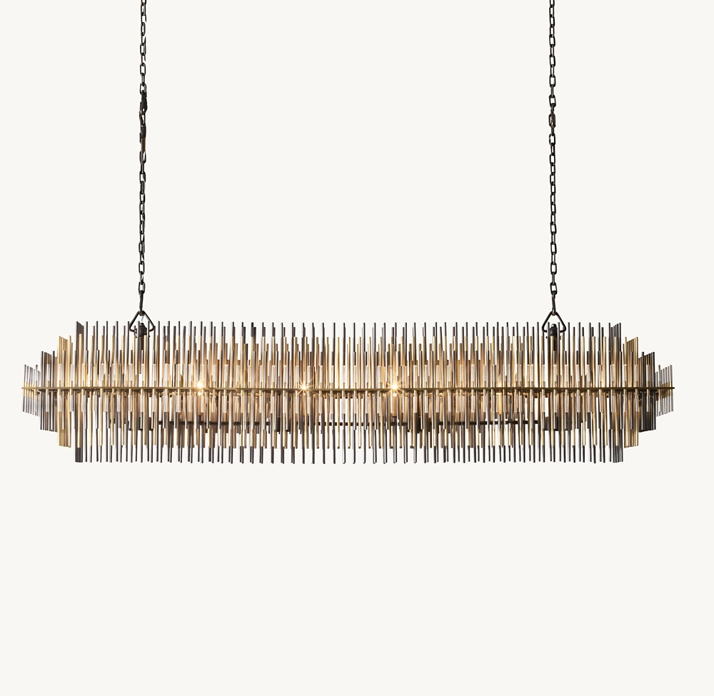 EMILE RECTANGULAR CHANDELIER 54