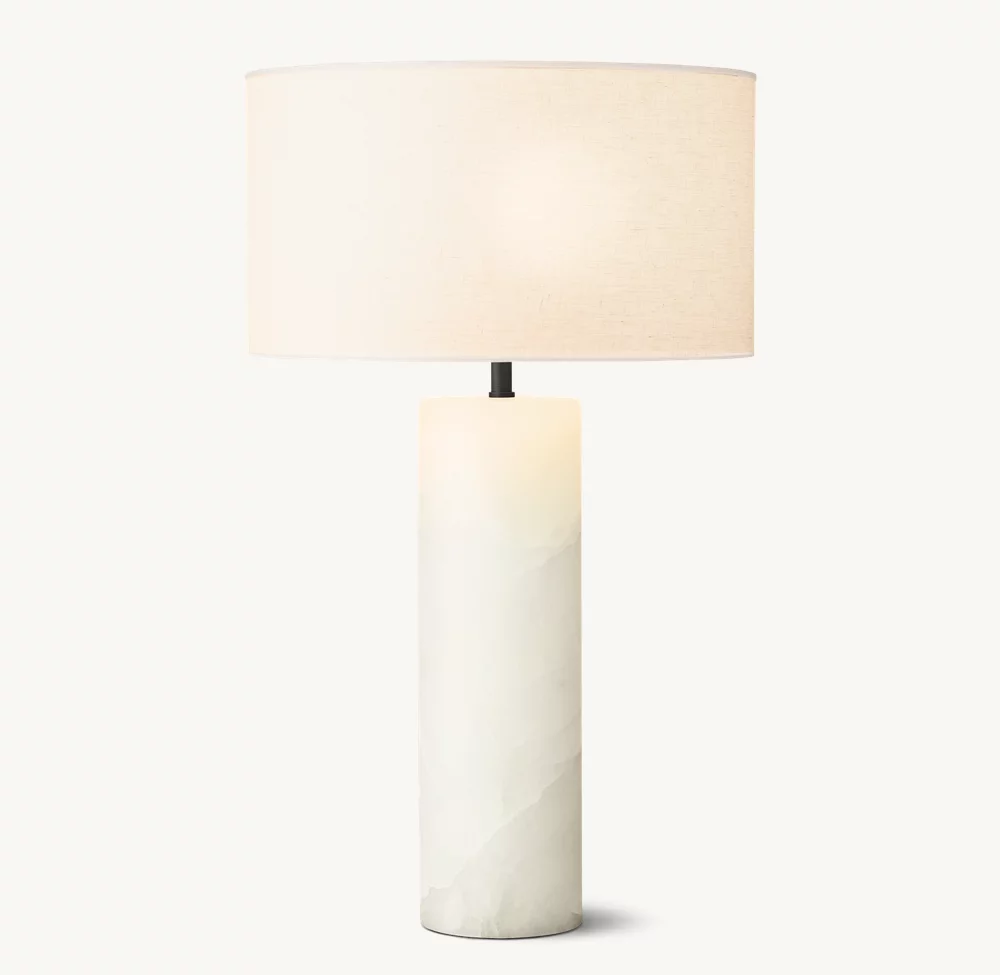 Sarezzo Cylindrical Table Lamp - Image 1
