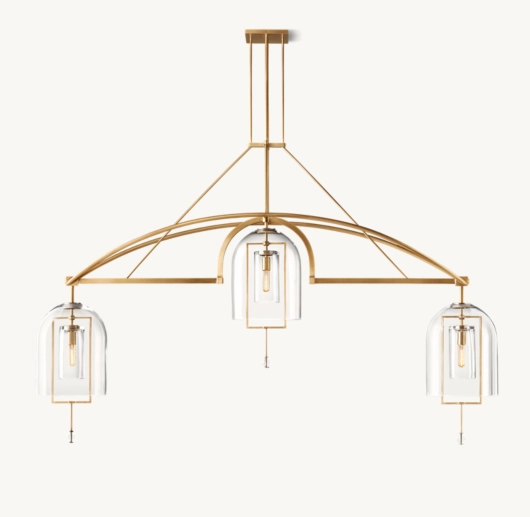 FULCRUM GRAND LINEAR CHANDELIER 85