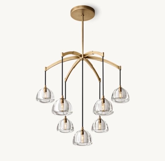 HEMISPHERE ROUND CHANDELIER 36