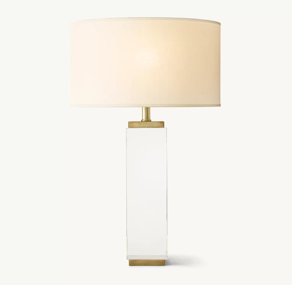 SQUARE COLUMN CRYSTAL TABLE LAMP - Image 6