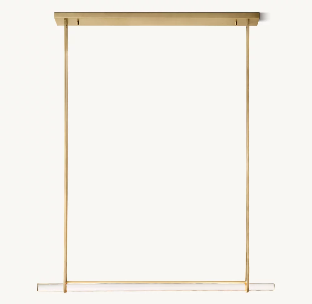 Audubon Single Bar Linear Chandelier 60