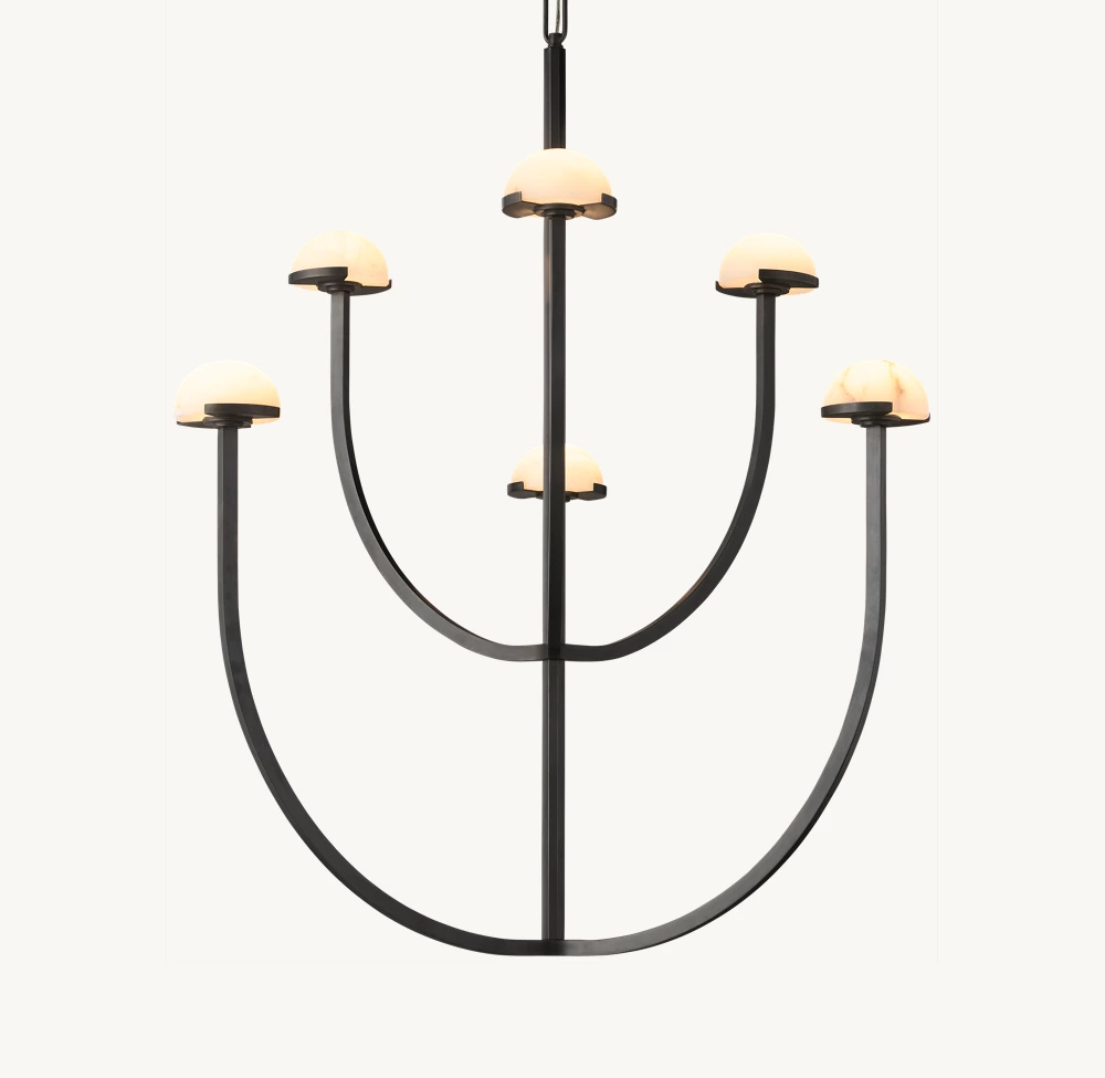 PEDRA ROUND CHANDELIER 32