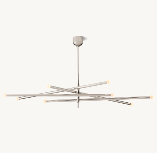 ROUSSEAU 8-LIGHT MOBILE ORB CHANDELIER