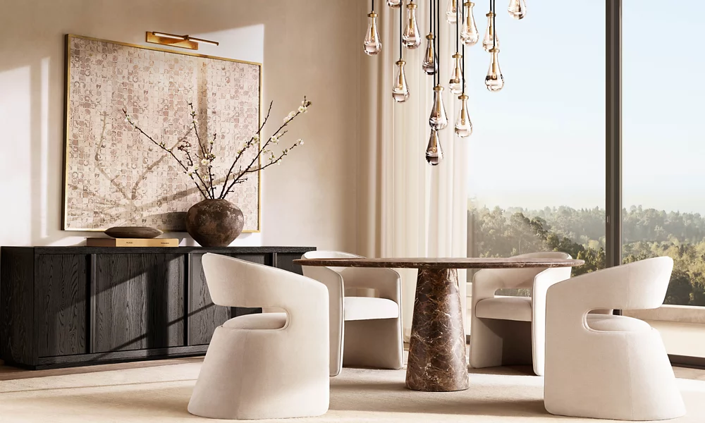 RAIN ROUND CHANDELIER 47