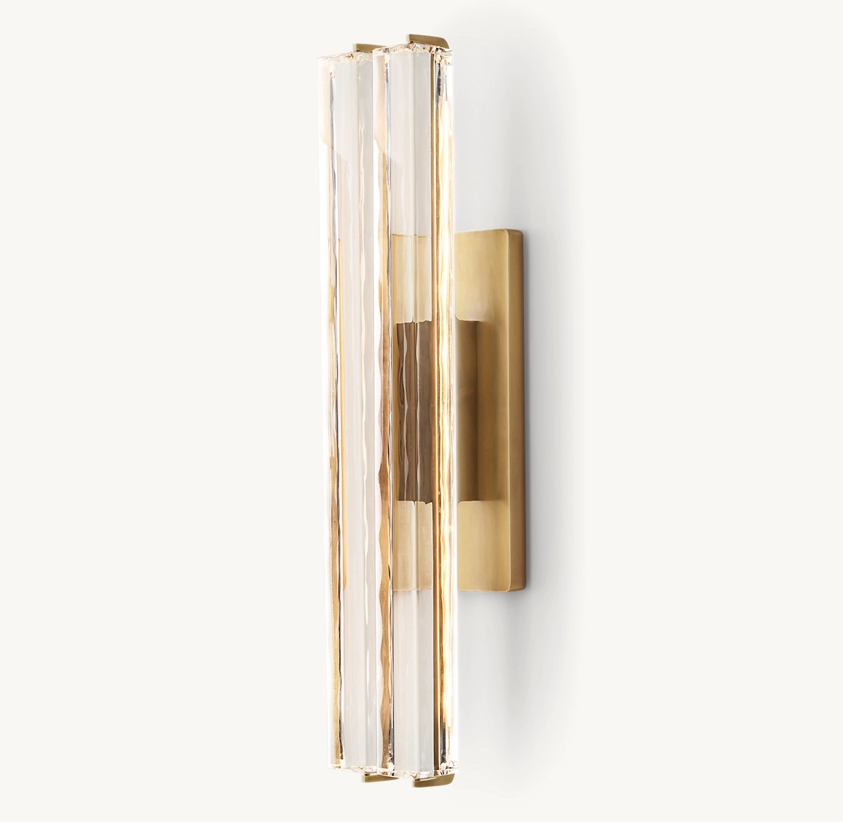 AUDUBON DOUBLE SCONCE - Polished Nickel