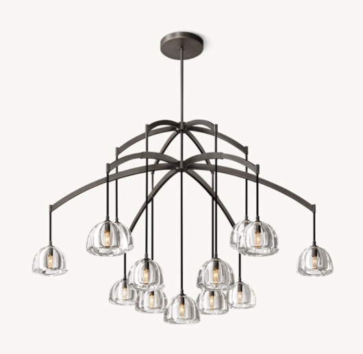 HEMISPHERE ROUND CHANDELIER 60