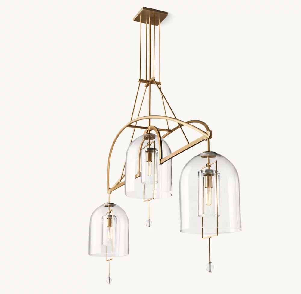 FULCRUM GRAND LINEAR CHANDELIER 85