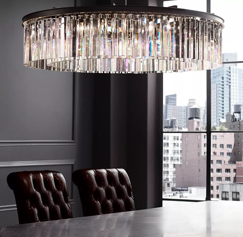 RHYS ROUND CHANDELIER 43