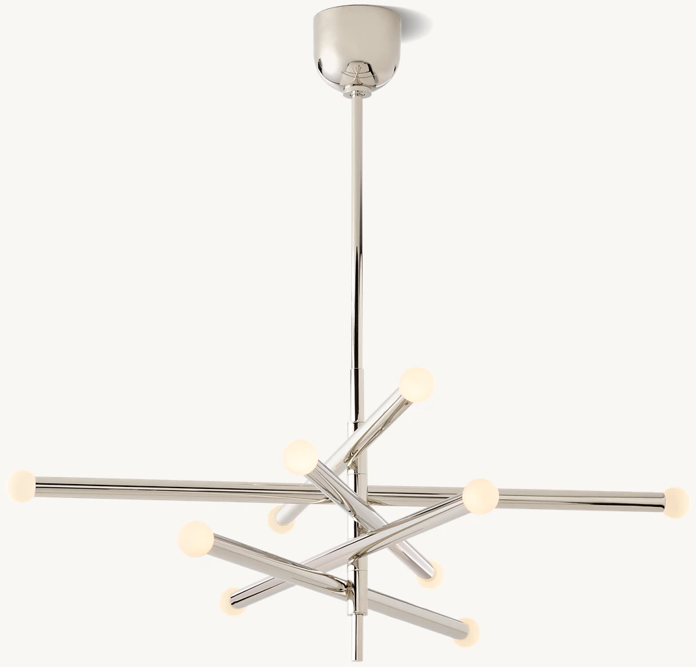 ROUSSEAU 10-LIGHT MOBILE ORB CHANDELIER - Image 2