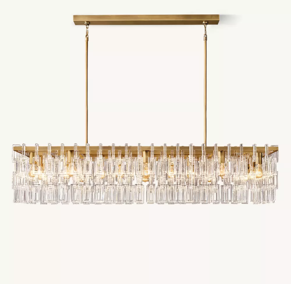 MARIGNAN RECTANGULAR CHANDELIER 60