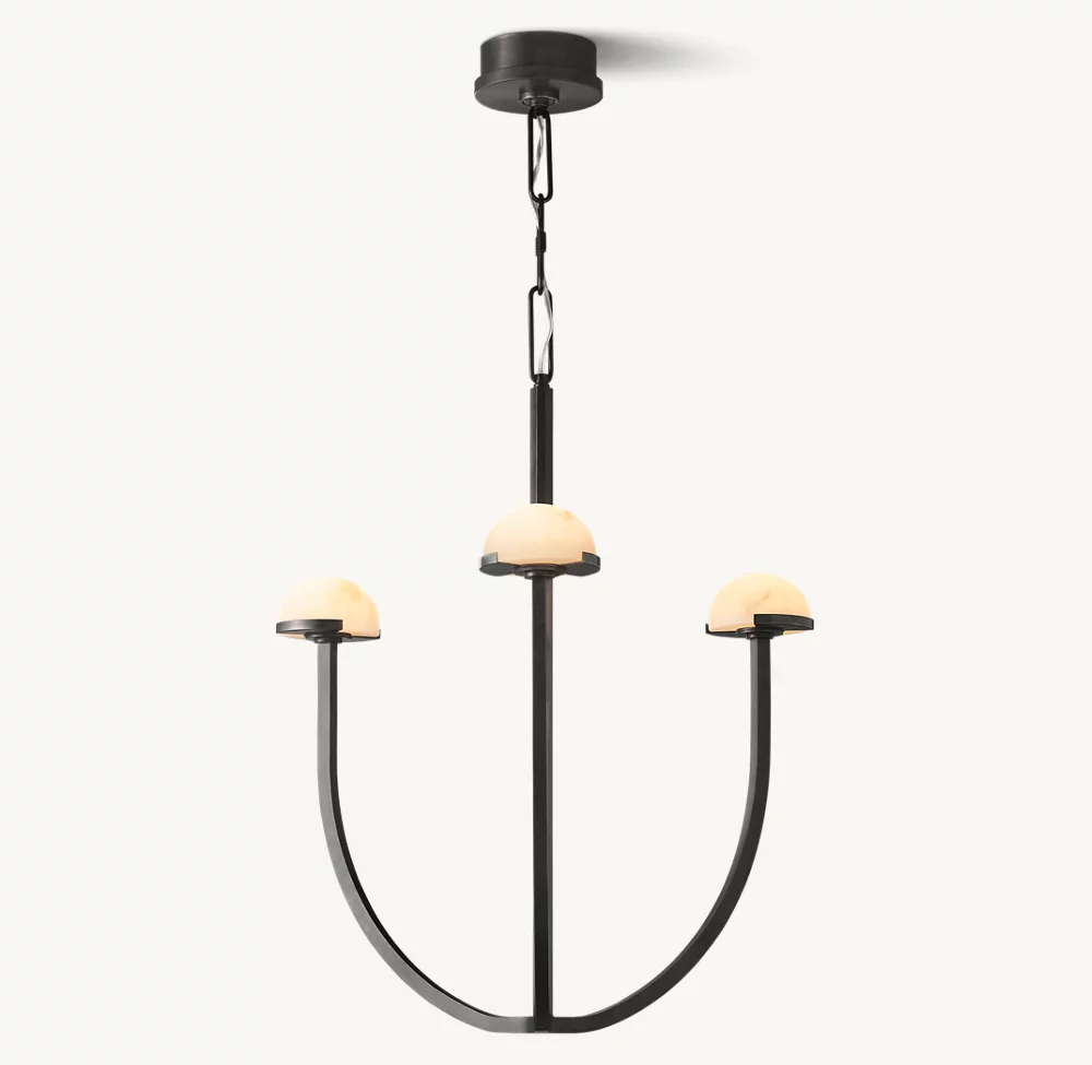 PEDRA ROUND CHANDELIER 24