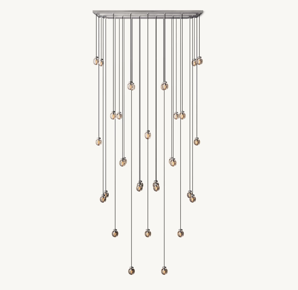PEARL RECTANGULAR CHANDELIER 72