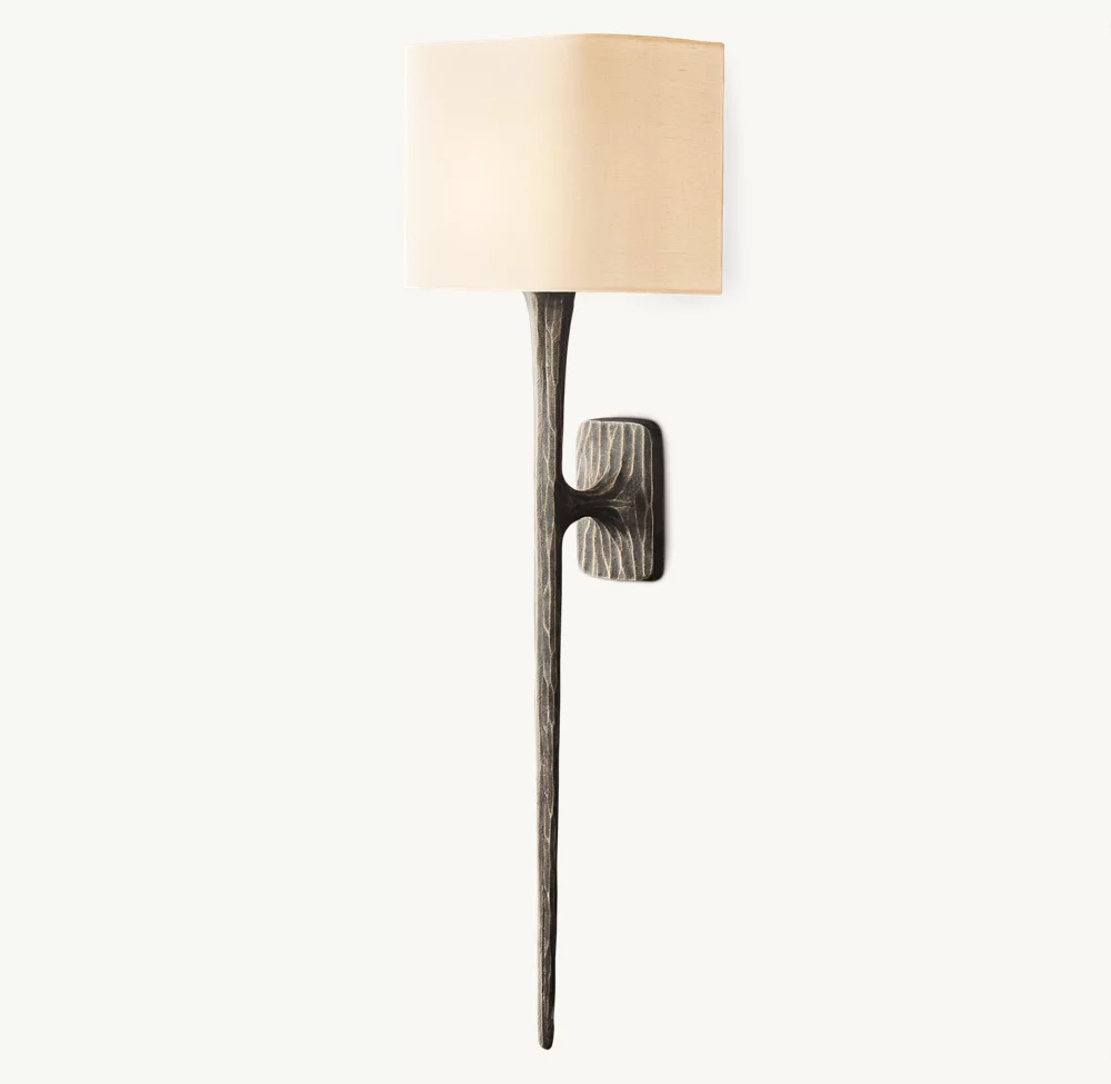 THADDEUS GRAND SHADED SCONCE - Image 1