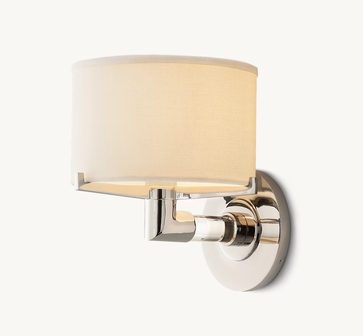 TRUMAN SCONCE - Polished Nickel