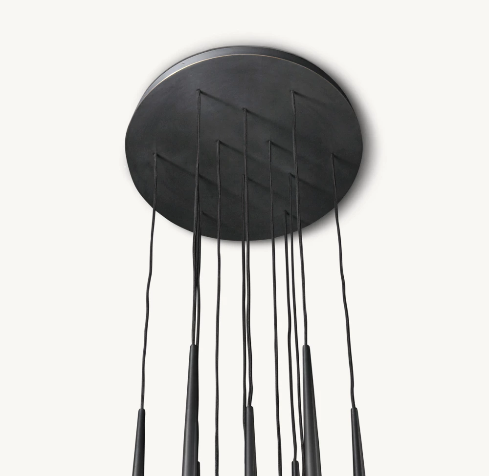 AQUITAINE ROUND CHANDELIER 24