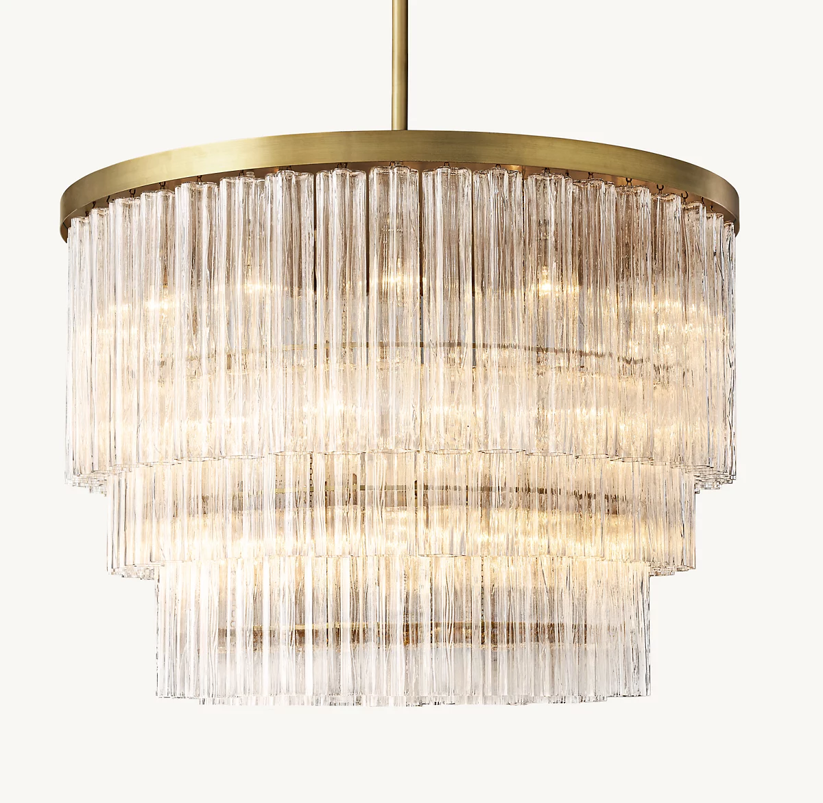 CIELO THREE-TIER ROUND CHANDELIER 48
