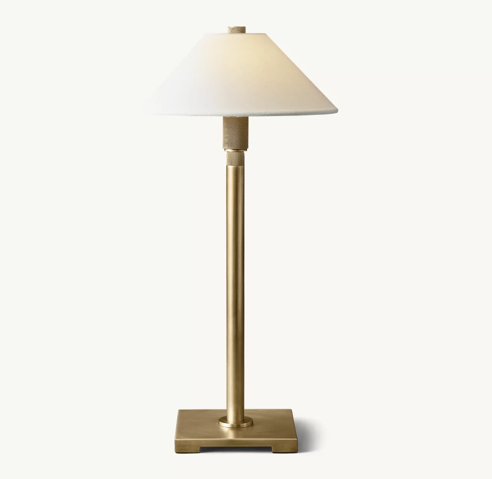 UTILITAIRE LINEN SHADE TABLE LAMP - Image 4