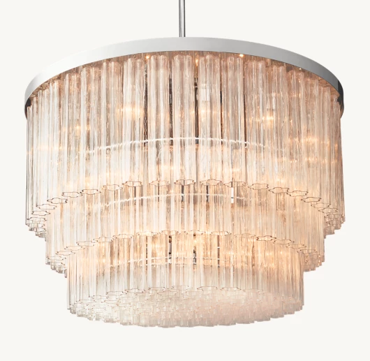 CIELO THREE-TIER ROUND CHANDELIER 48