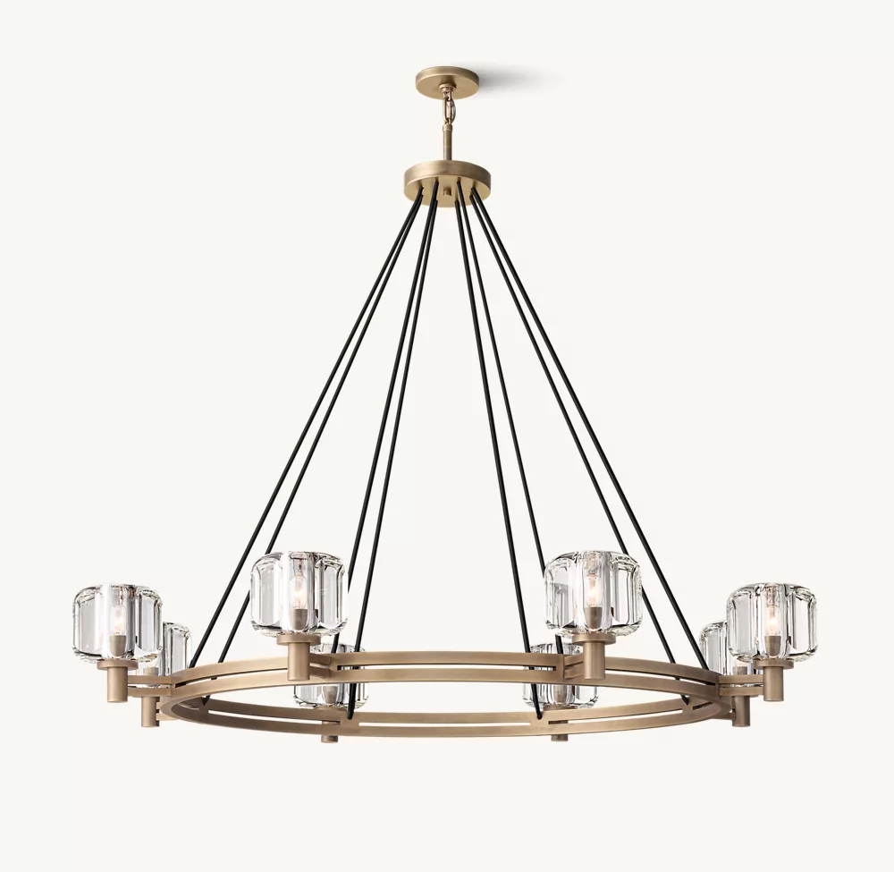DEMARET ROUND CHANDELIER 48