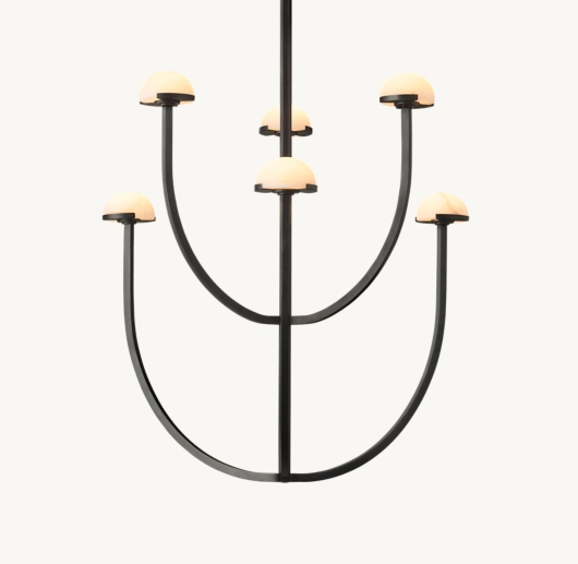 PEDRA ROUND CHANDELIER 32