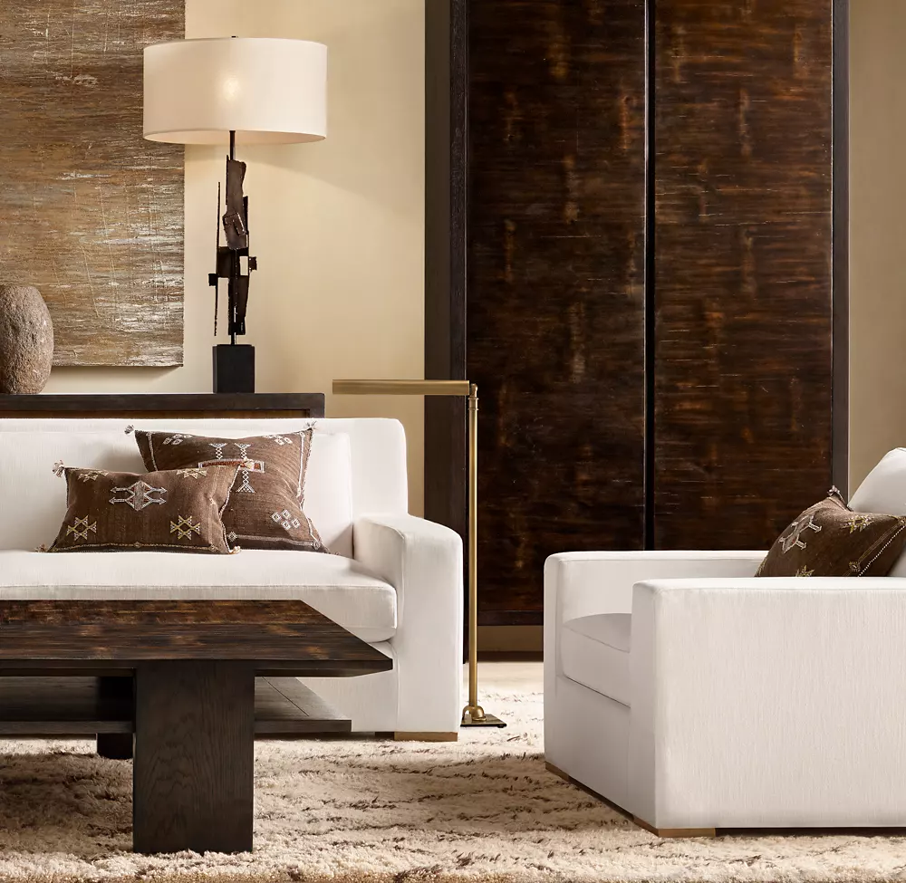 BRUTALIST TORCH-CUT BUFFET LAMP - Image 3