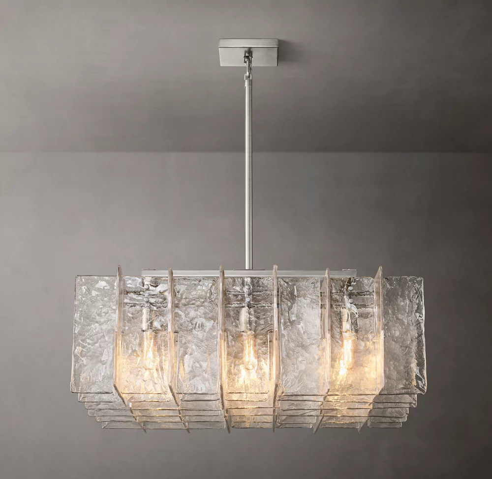 LATTICE SQUARE CHANDELIER 37