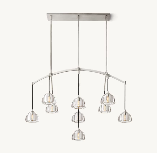 HEMISPHERE LINEAR CHANDELIER 54