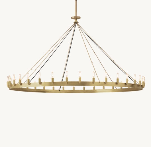 CAMINO VINTAGE FILAMENT ROUND CHANDELIER 73