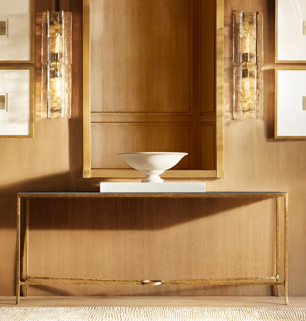 LATTICE CLEAR GLASS SCONCE - Image 12