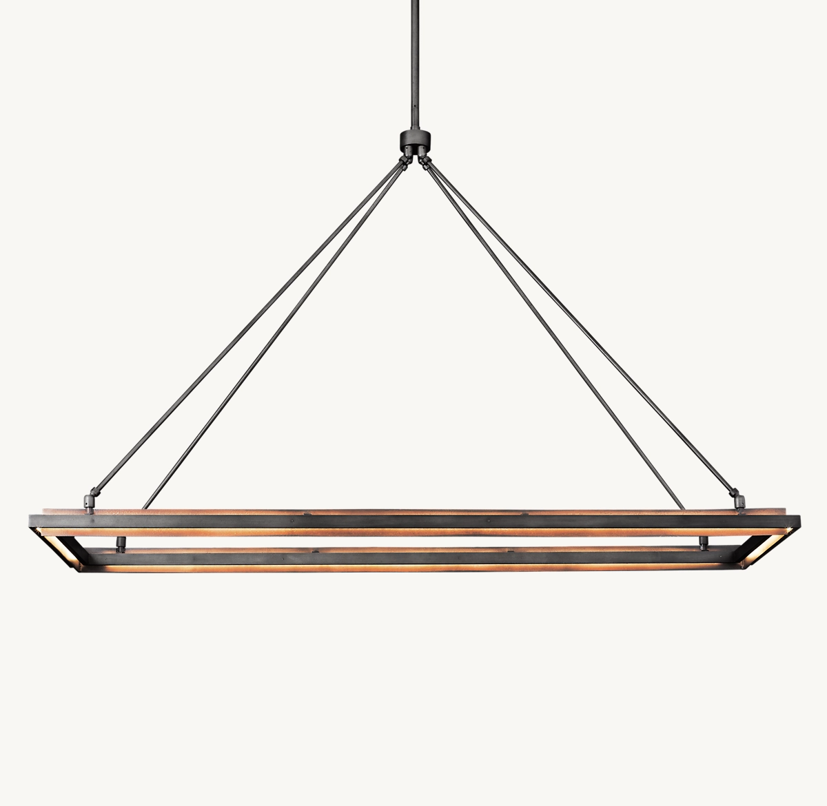 PERALTA RECTANGULAR CHANDELIER 62