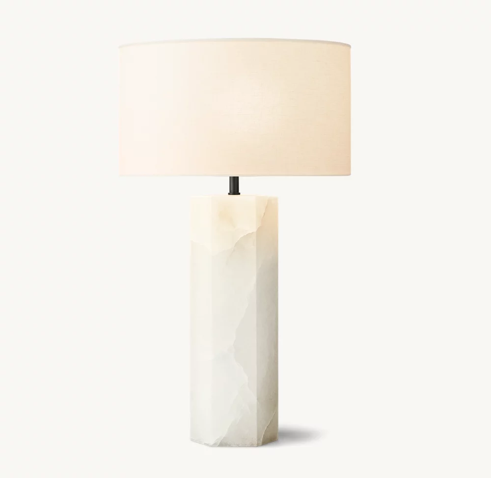 Sarezzo Hexagonal Table Lamp