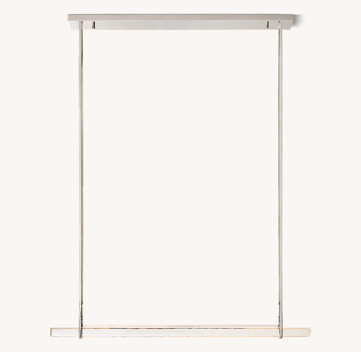 Audubon Single Bar Linear Chandelier 60