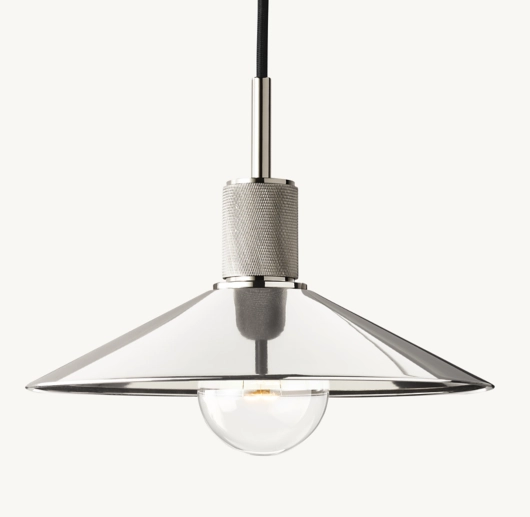 UTILITAIRE METAL SLOPE SHADE PENDANT