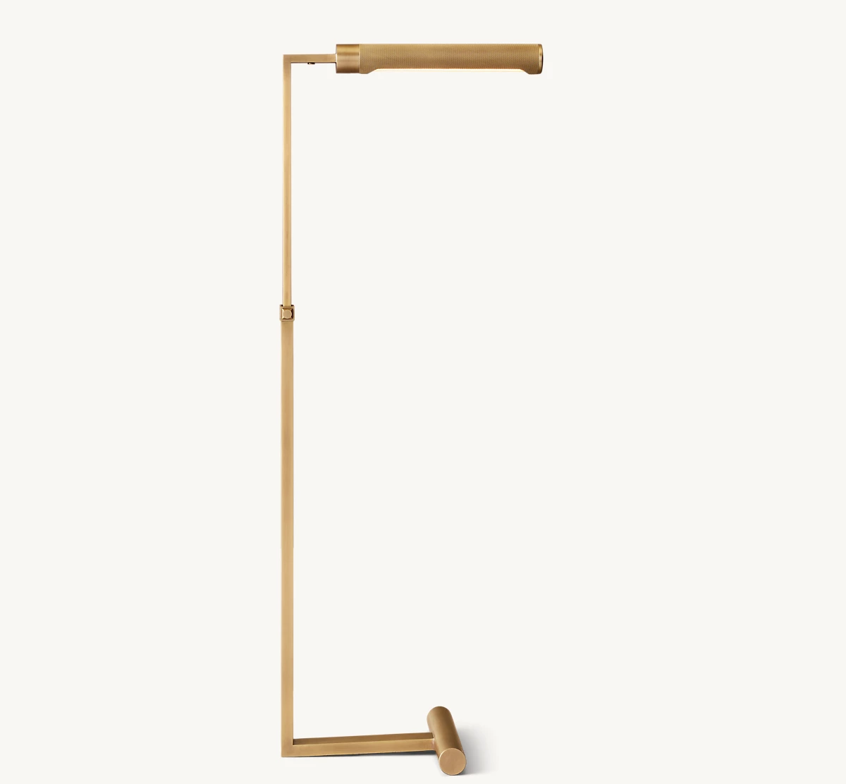 ANVERS TASK FLOOR LAMP - Lacquered Burnished Brass