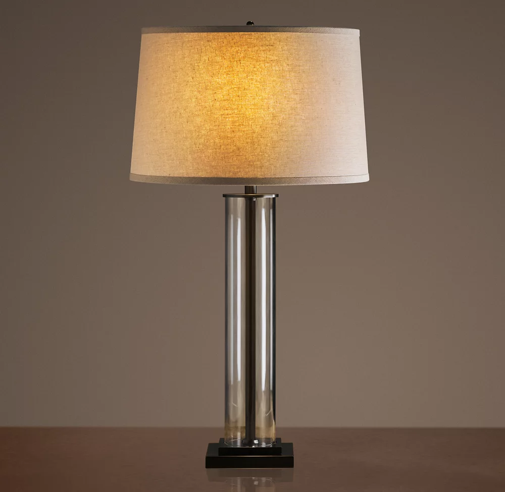 FRENCH COLUMN TABLE LAMP - Image 1